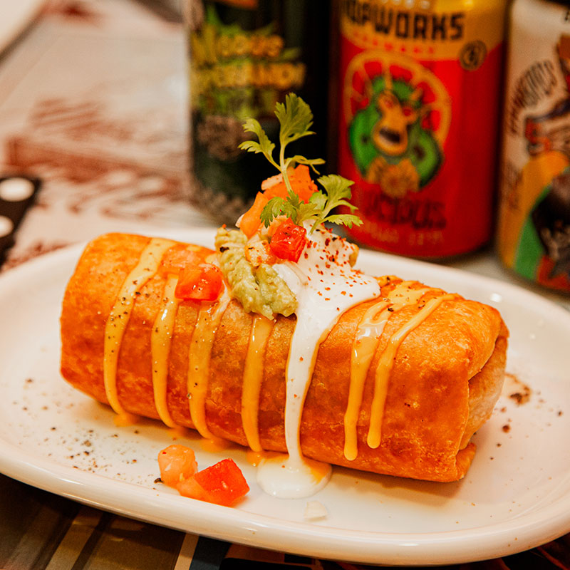 ロバブリトーのチミチャンガ