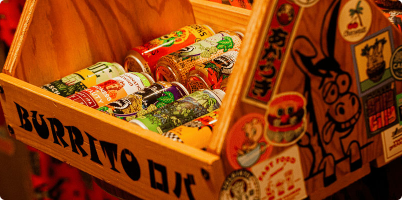 ロバブリトーのクラフトビール