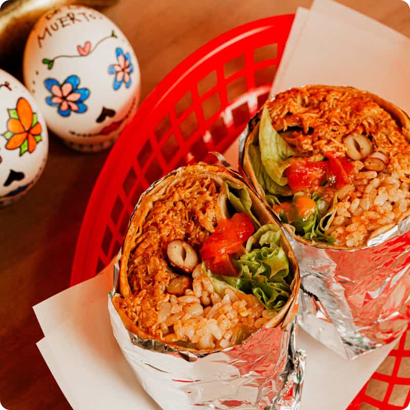 ロバブリトーのテイクアウトできるブリトー